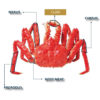 King Crab Claw Meat Frozen Pack