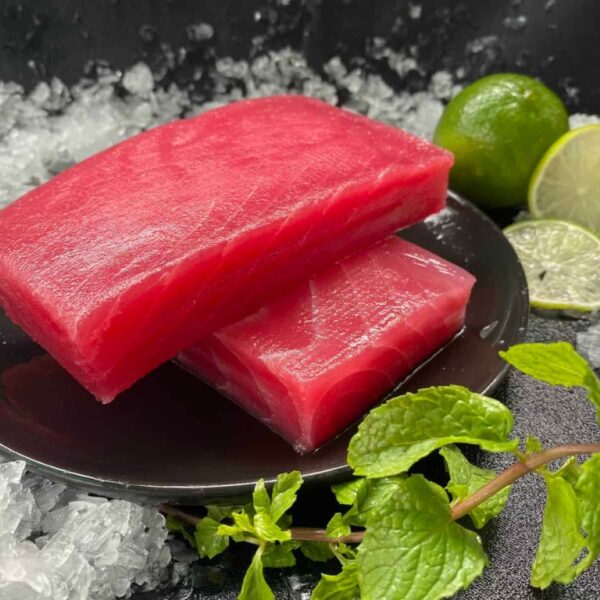 Sashimi Grade Yellow Fin Tuna Saku - 600g each