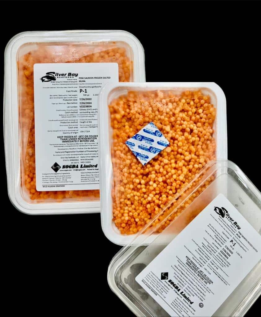 Alaskan Pink Salmon Caviar – USA